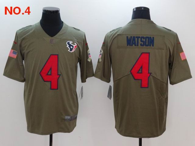 Houston Texans#4 Deshaun Watson Men's Nike Jersey NO.4;